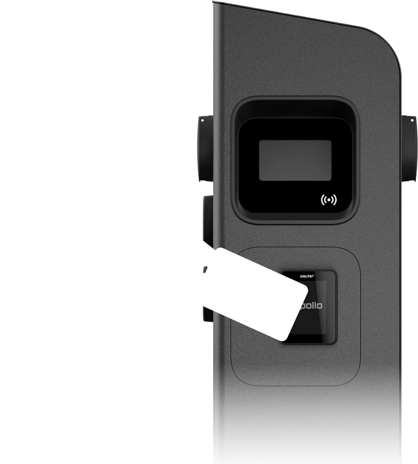 Etrel INCH DUO ar Payter Apollo karšu termināli